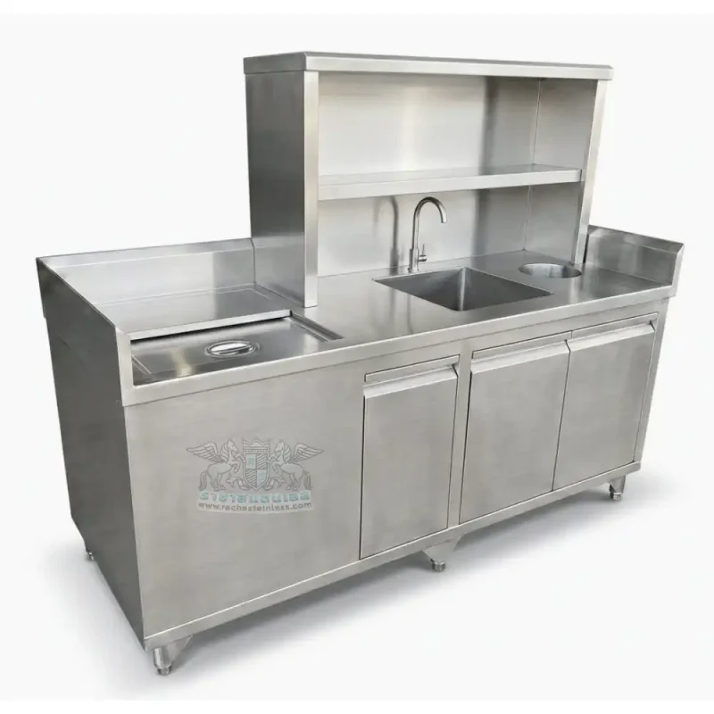 bubble-tea-stainless-counter-304-sink-ice-bin-180cm