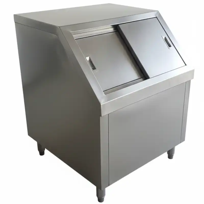 ถังน้ำแข็งสแตนเลส 304 ฝาเฉียง บานเลื่อน IB-T01 50x60x80 2 ถังน้ำแข็งสแตนเลส 304 เกรดอาหาร แบบฝาเฉียง บานเลื่อน รุ่น IB-T02